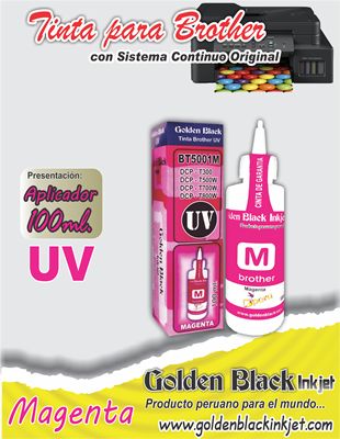 Tinta UV, Frasco 100ml.